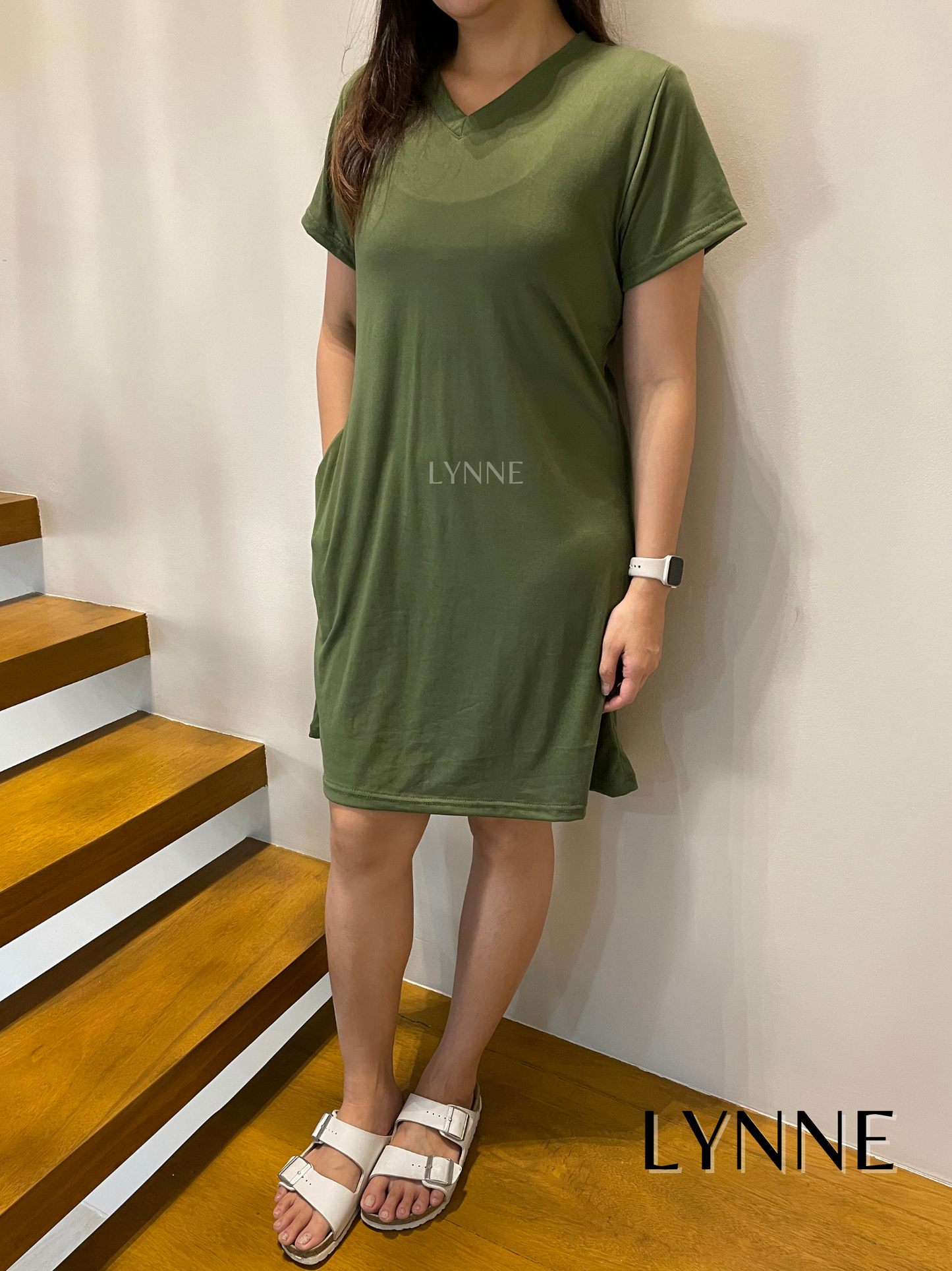 Leticia Dress (Forest Green)