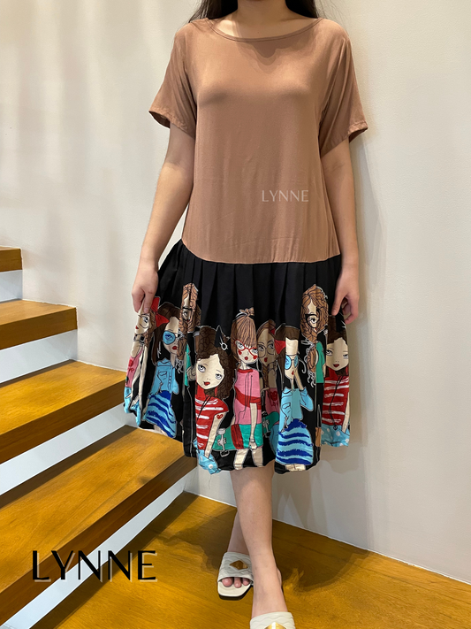 Kaycee Dress (Mocha)