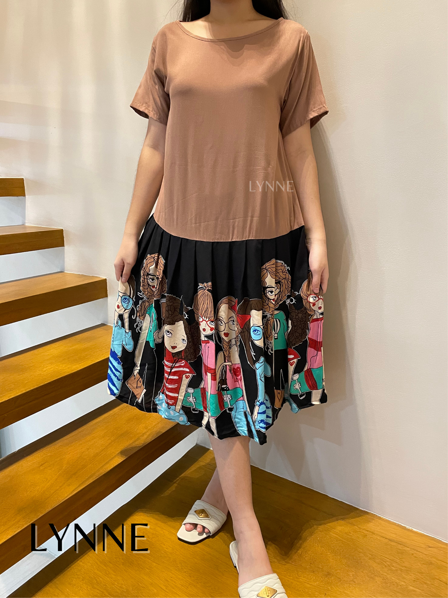 Kaycee Dress (Mocha)