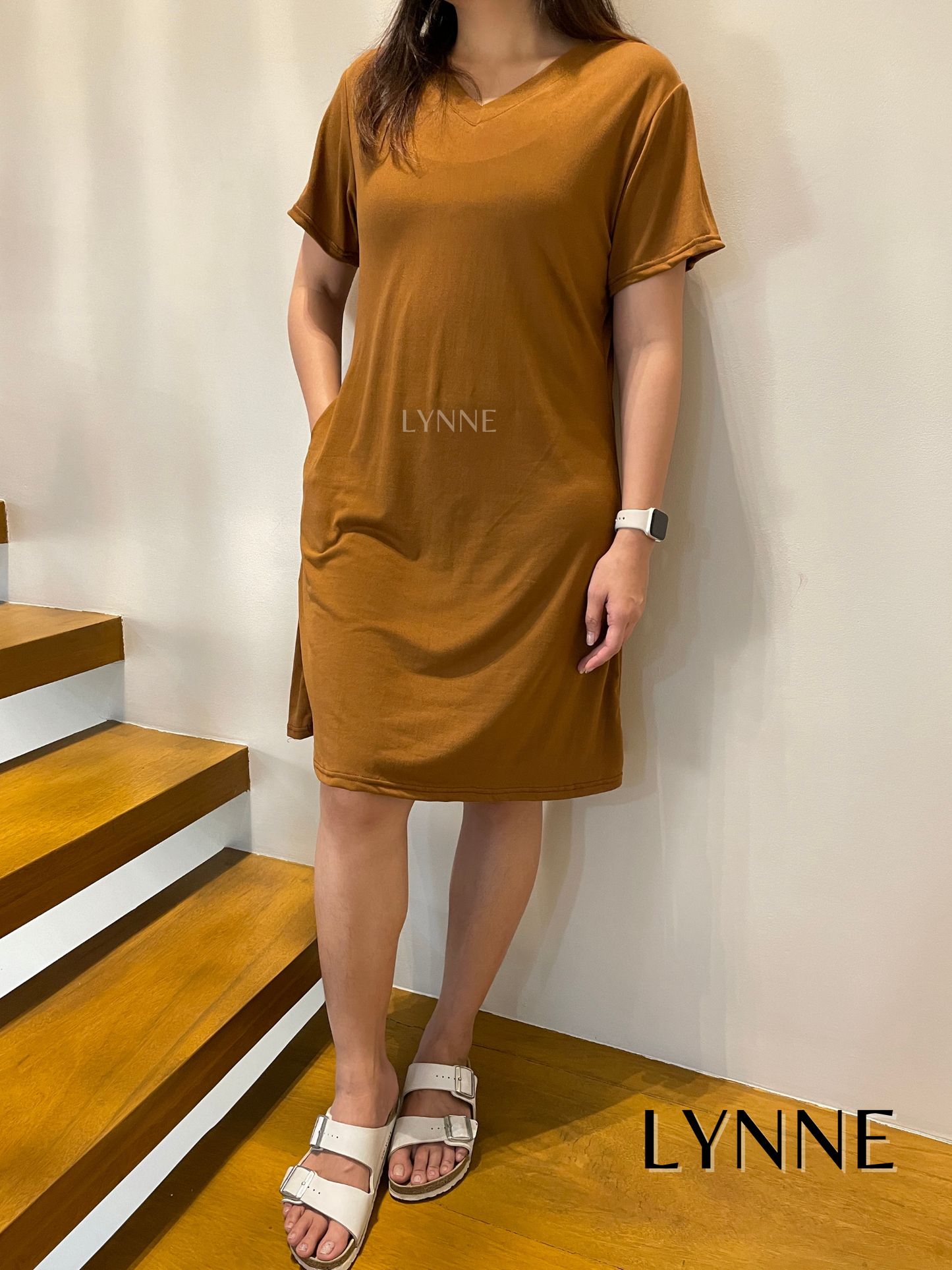 Leticia Dress (Brown)